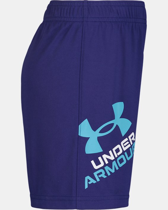 Toddler Boys' UA Prototype Logo Shorts, Blue, pdpMainDesktop image number 1
